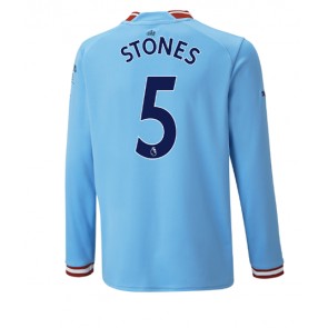 Manchester City John Stones #5 Hemmatröja 2022-23 Långärmad